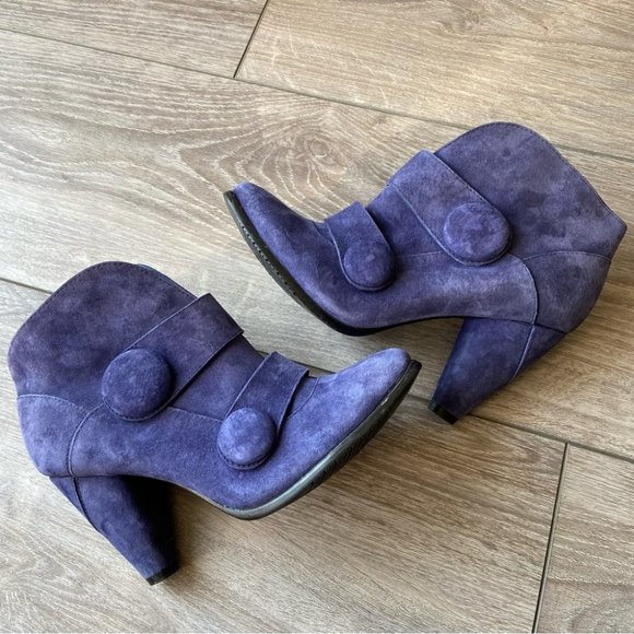 Hush Puppies Waterproof Genuine Suede Leather Sofia Ankle Boots - Picture 10 of 15